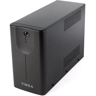 Пристрій безперебійного живлення Vinga LED 1500VA metal case (VPE-1500M) - фото 6