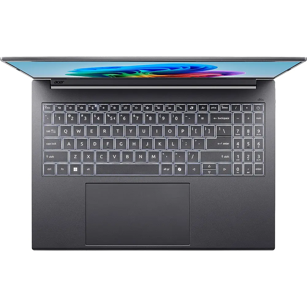 Ноутбук ACER Aspire 16 AI OLED A16-52M-73CT, Intel Core Ultra 7 256V до 4.8GHz, 16" WUXGA, 16GB, SSD 1TB, Intel Arc Graphics 140V, Free DOS - фото 3