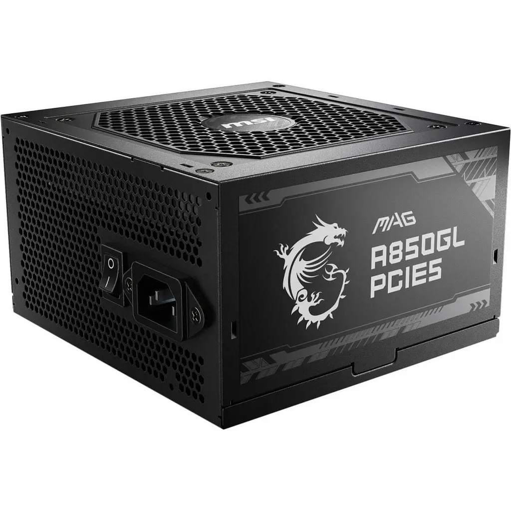 Блок питания MSI MAG A850GL PCIE5 Black (306-7ZP8A11-CE0) [109821] - фото 6