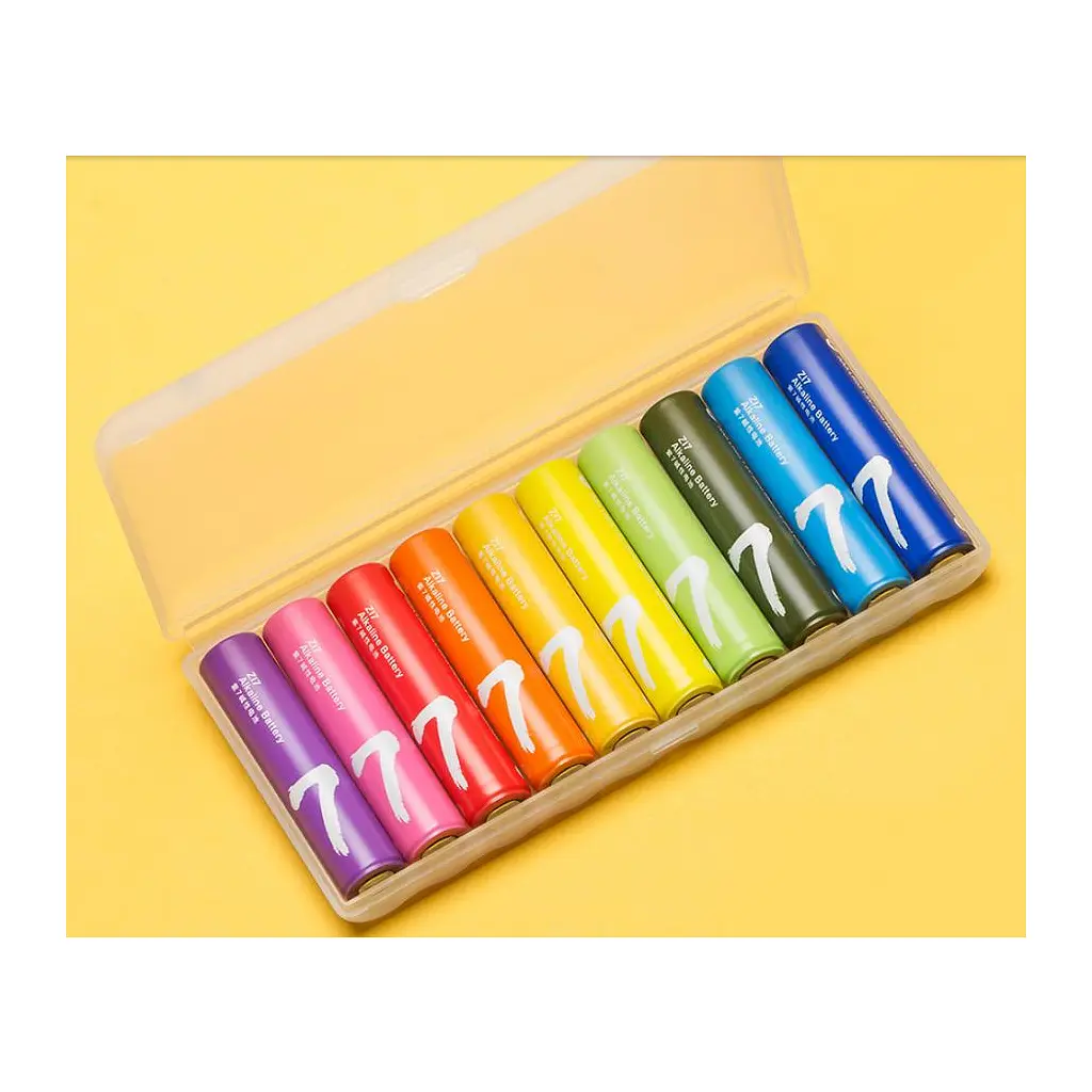 Батарейка ZMI RAINBOW ALKALINE * 10 (AA701) - фото 7