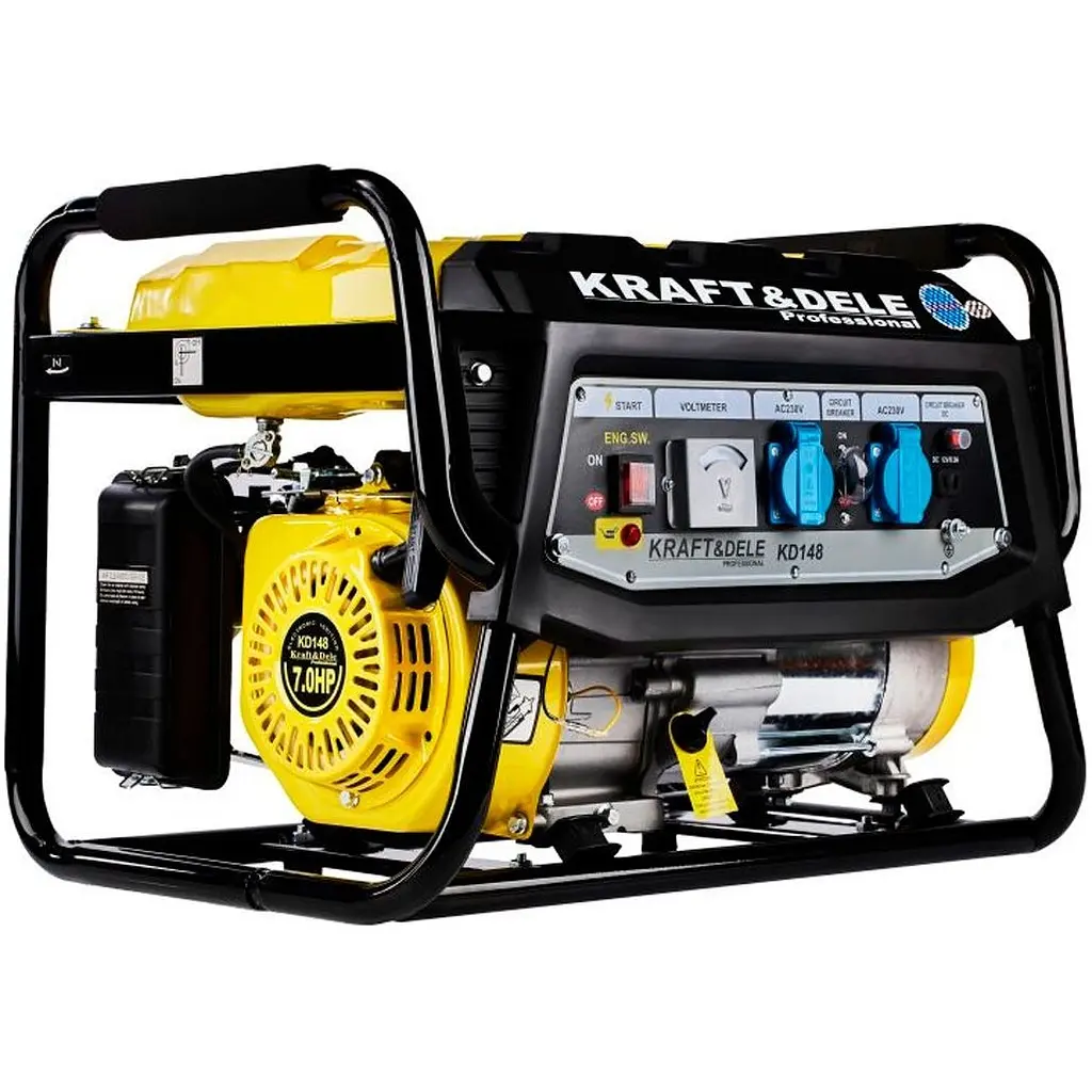 Генератор бензиновий Kraft&Dele KD148 [DD0006913] [129093] - фото 7