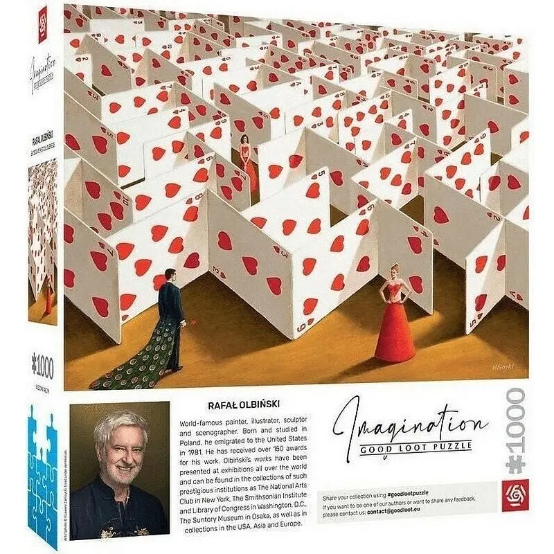 Пазл класичний GoodLoot Imagination: Rafal Olbinski Excessive Meticulousness Puzzles 1000 елементів (5908305243748) - фото 2