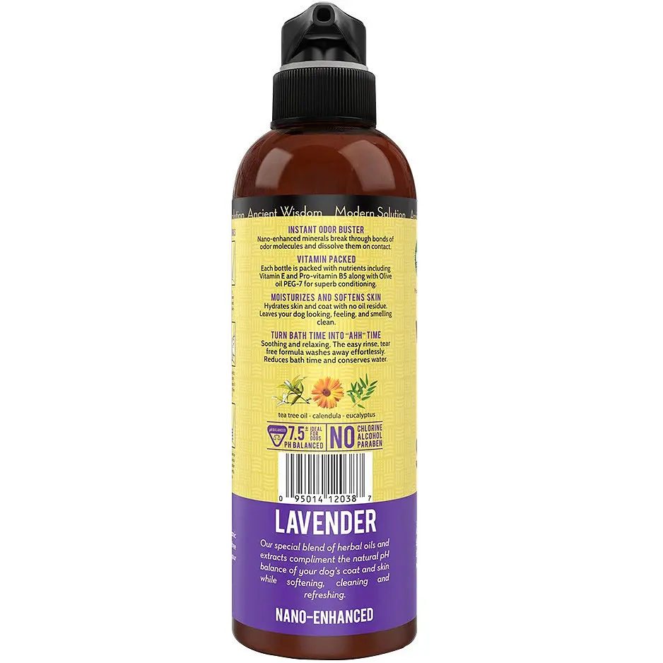 Шампунь для собак та котів Reliq Mineral Spa Lavender Shampoo з екстрактом лаванди 500 мл S500-LAV - фото 3