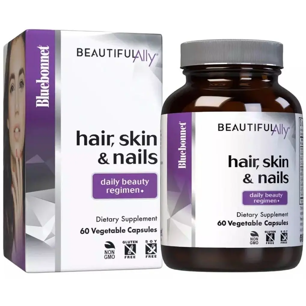 Комплекс для волос, кожи и ногтей Bluebonnet Nutrition Beautiful Ally 60 капсул - фото 4