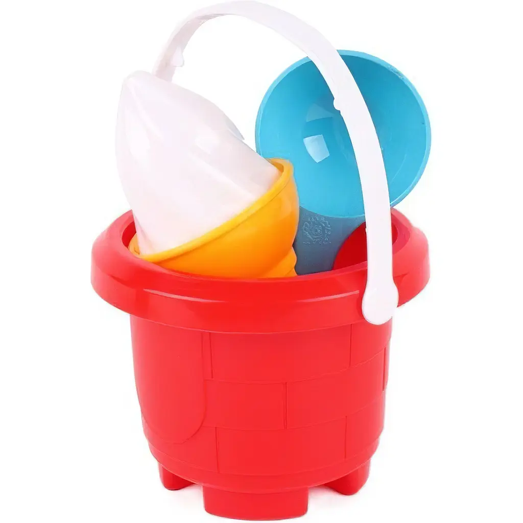 Набір для гри з піском ТехноК червоний (7068) - фото 2