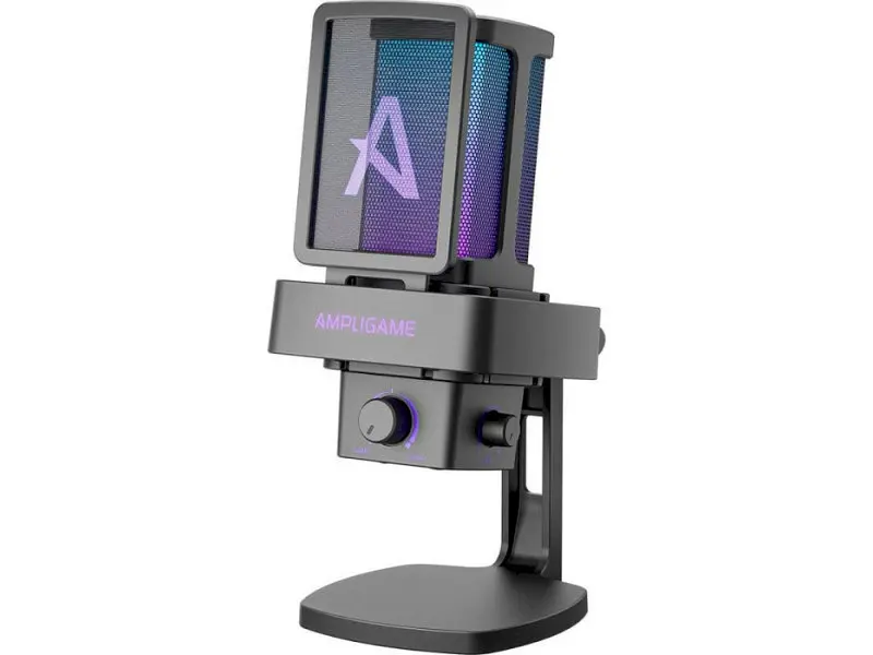 Мікрофон для ПК/ для стрімінгу, подкастів Fifine Q8PRO Black - фото 4