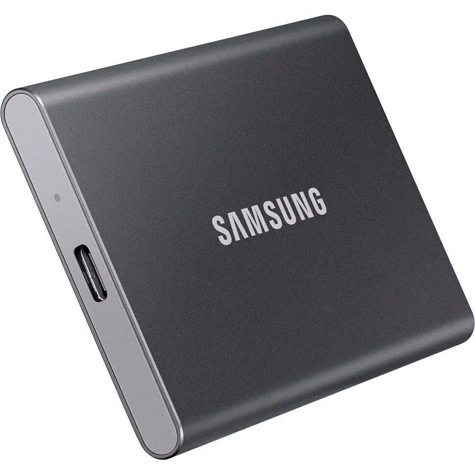 Зовнішній SSD накопичувач Samsung T7 4TB Titan Gray (MU-PC4T0T/WW) [109766] - фото 5