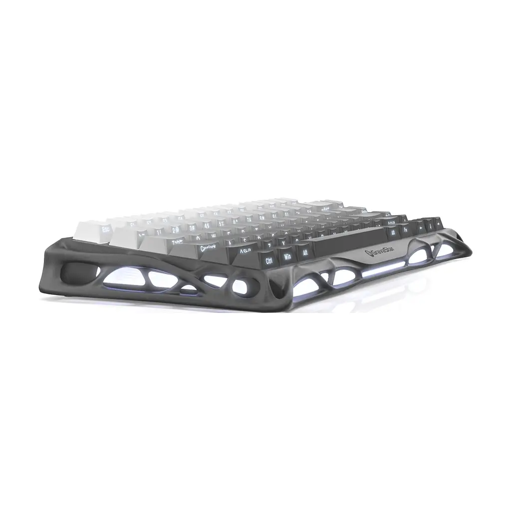 Клавіатура GravaStar Mercury K1 TKL Wireless/Bluetooth/USB UA Black (GSK1_GBLK) - фото 4