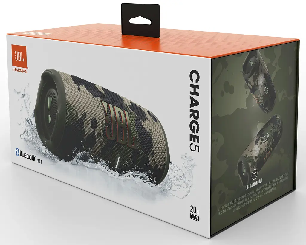 Портативна акустика JBL Charge 5 Squad (JBLCHARGE5SQUAD) - фото 7