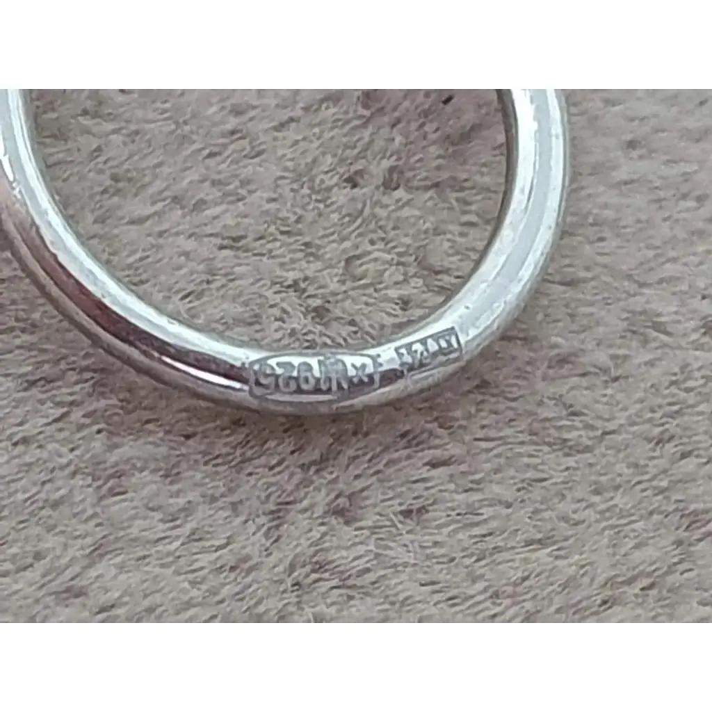 Серебряная серьга циркуляр для пирсинга Umax (септум/смайл/хеликс). 7042U - фото 6