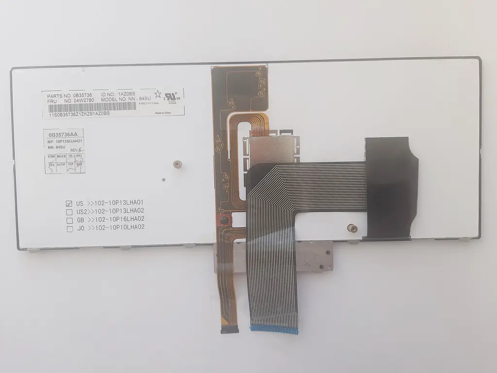 Клавіатура для ноутбуків Lenovo ThinkPad X1 Hybrid - фото 2