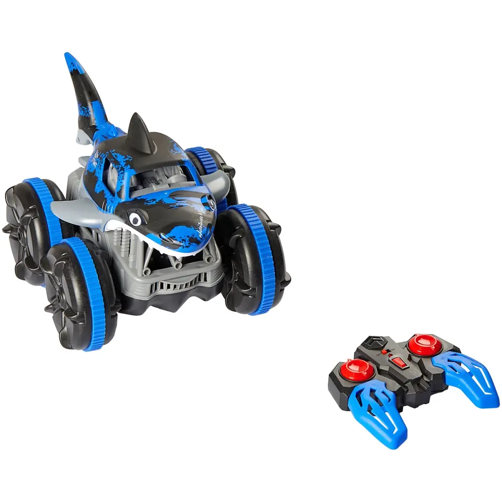 Машинка-амфібія ZIPP Toys на радіокеруванні Shark. Синя - фото 8