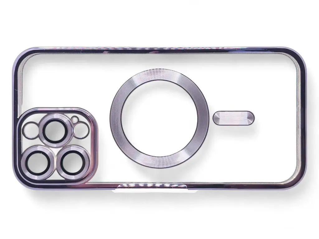 Чохол до мобільного телефона BeCover TPU Chrome Case (MagSafe) для Apple iPhone 16 Pro Sierra Blue (712082) - фото 4
