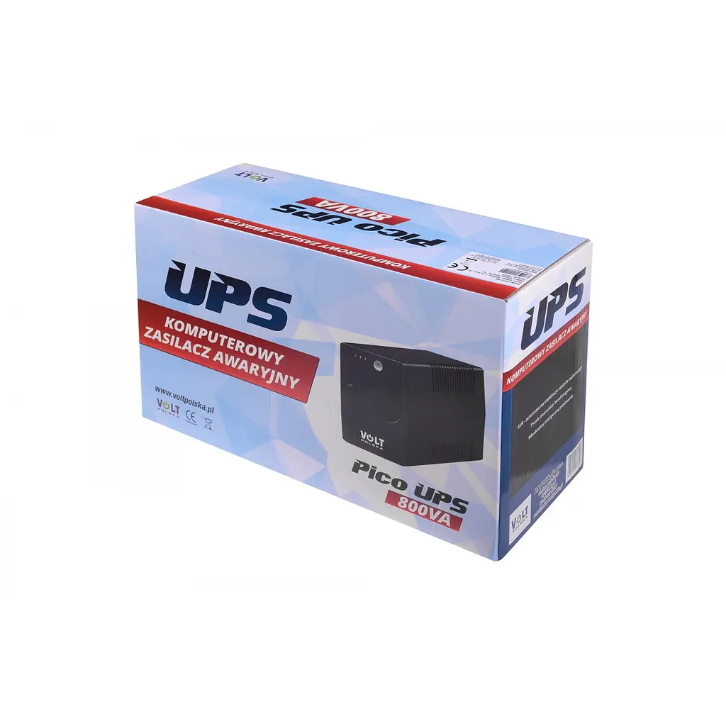 Источник бесперебойного питания Volt Polska PICO UPS 800VA 9Ah (480/800W) - фото 5