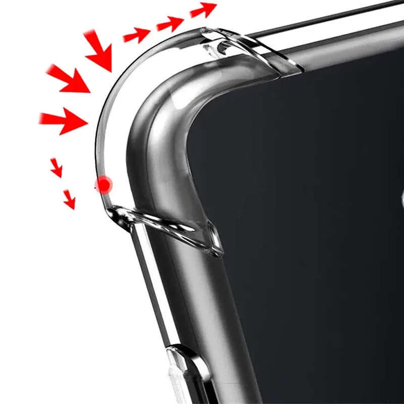 TPU чохол GETMAN Ease logo посилені кути Full Camera для Samsung Galaxy M35 5G Безбарвний (прозорий) - фото 2