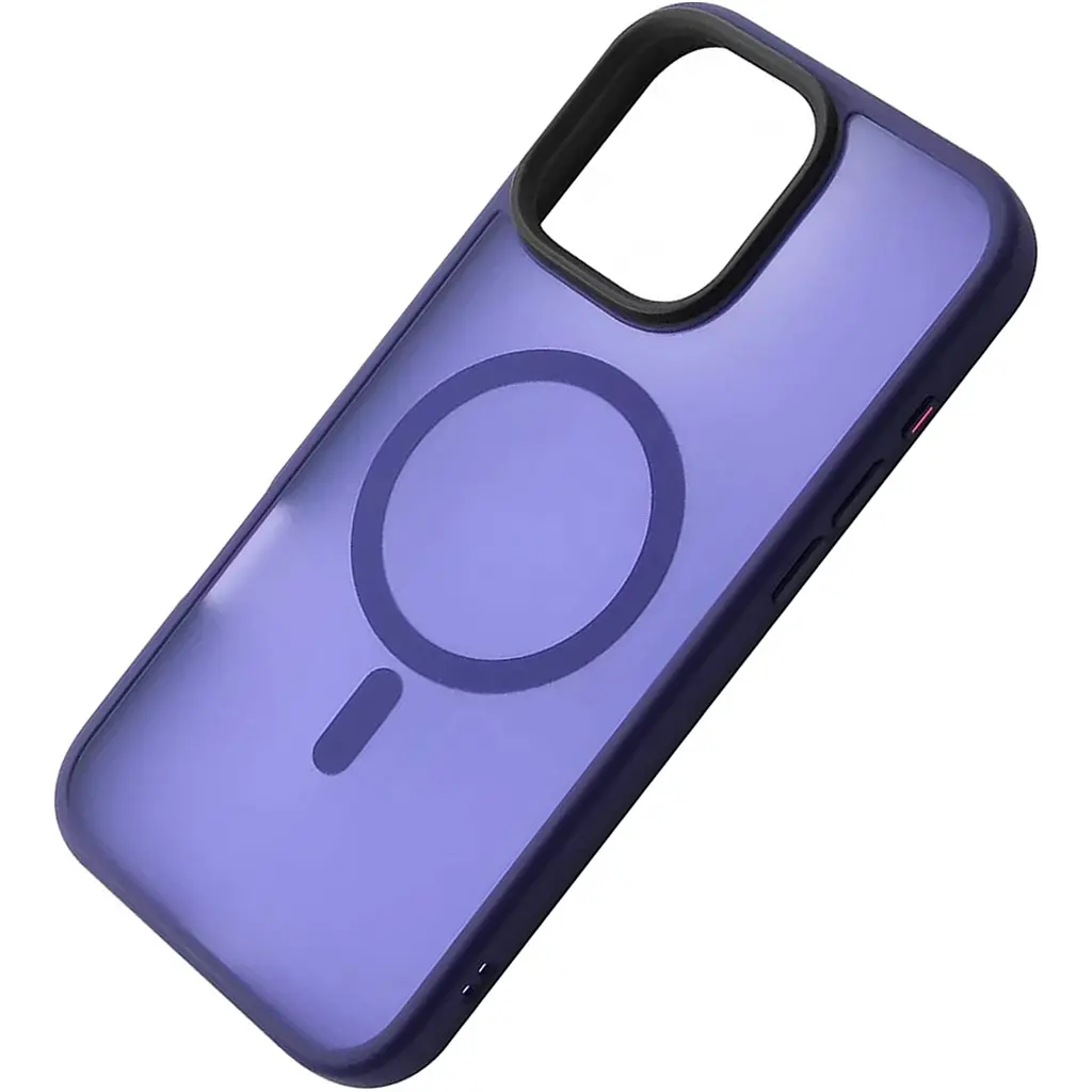 Чохол Wave Matte Insane Magnetic Ring with MagSafe для Apple iPhone 16 Pro Max Midnight Blue [116349] - фото 2