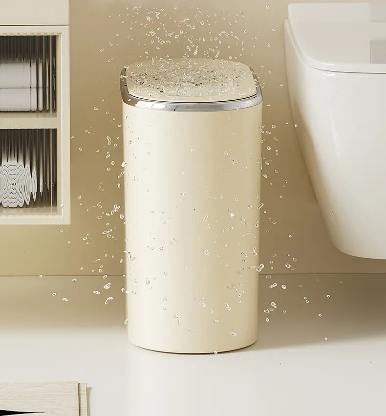 Відро для сміття Uforu DB2392 Кремовий - фото 3