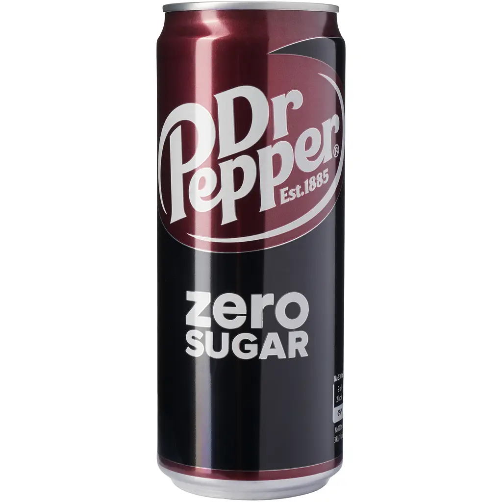 Напій Dr. Pepper Zero 0.33 л