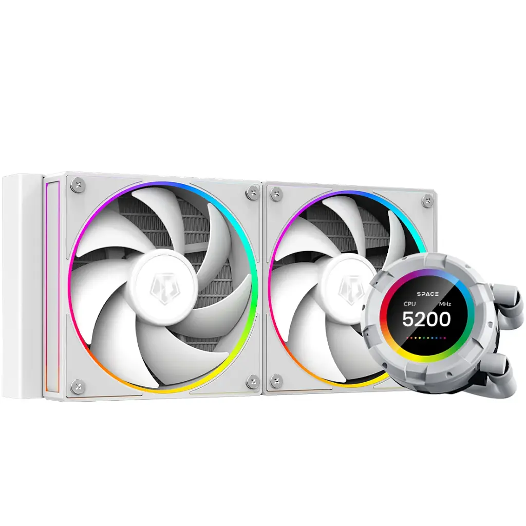 Система рідинного охолодження ID-Cooling SL240 WHITE