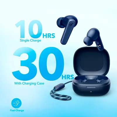Навушники Anker SoundCore R50i Blue (A3949G31) - фото 5