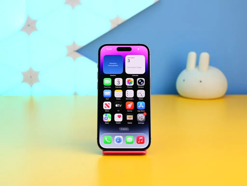 Смартфон Apple iPhone 14 Pro 256GB eSIM Deep Purple (MQ1D3) Б/В [173486] - фото 2