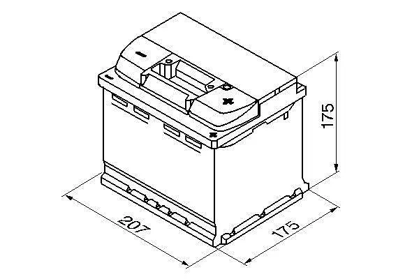 Акумулятор Bosch S5 Silver Plus 52Ah EN 520A (0 092 S50 010) - фото 5