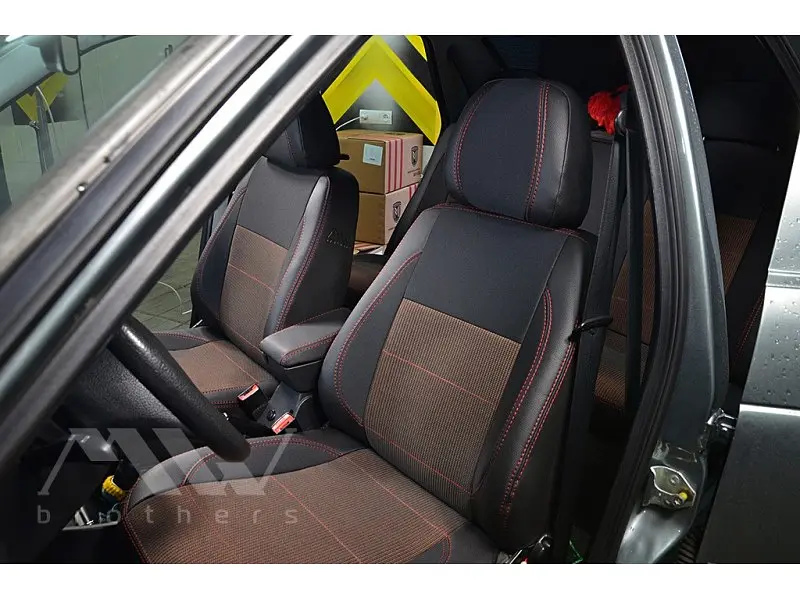 Авточохли модельні MW Brothers для Lada Priora 2171 c 2007 - фото 3