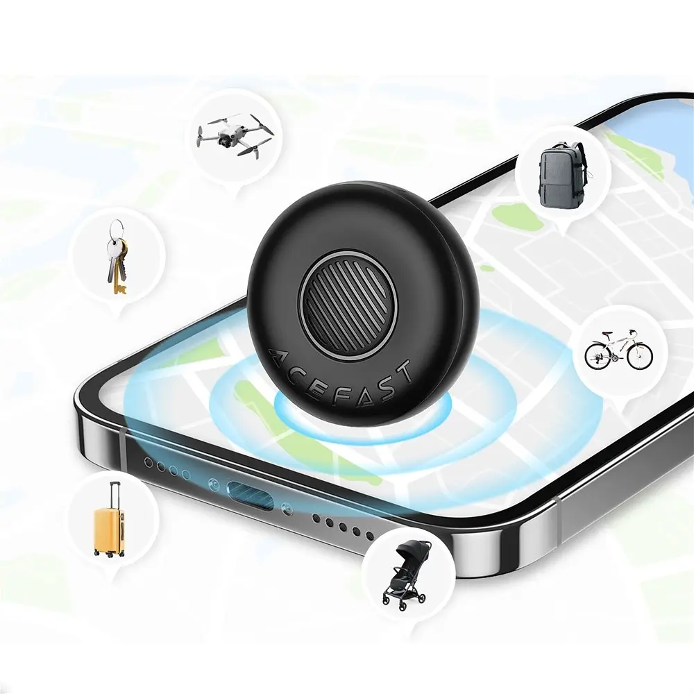Трекер AceFast S1 button type positioning device single w silicone case - фото 2