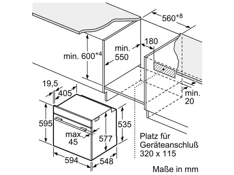 Духова шафа Bosch HBG7241B2 - фото 3