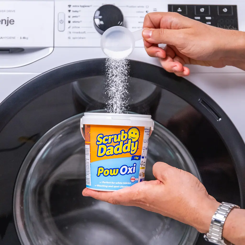 Плямовивідник-відбілювач Scrub Daddy Power Oxi White для білих тканин 1 кг - фото 4