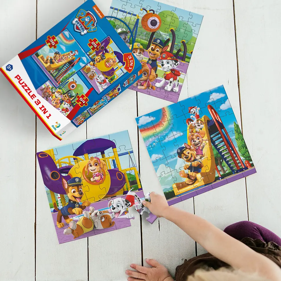 Дитячий пазл Ігровий майданчик Paw Patrol DoDo Toys 200578, 3 в 1 - фото 8