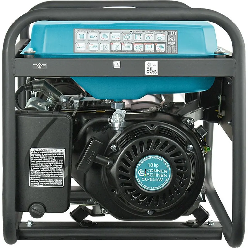 Генератор бензиновий Konner&Sohnen KS 7000E ATS [116995] - фото 7