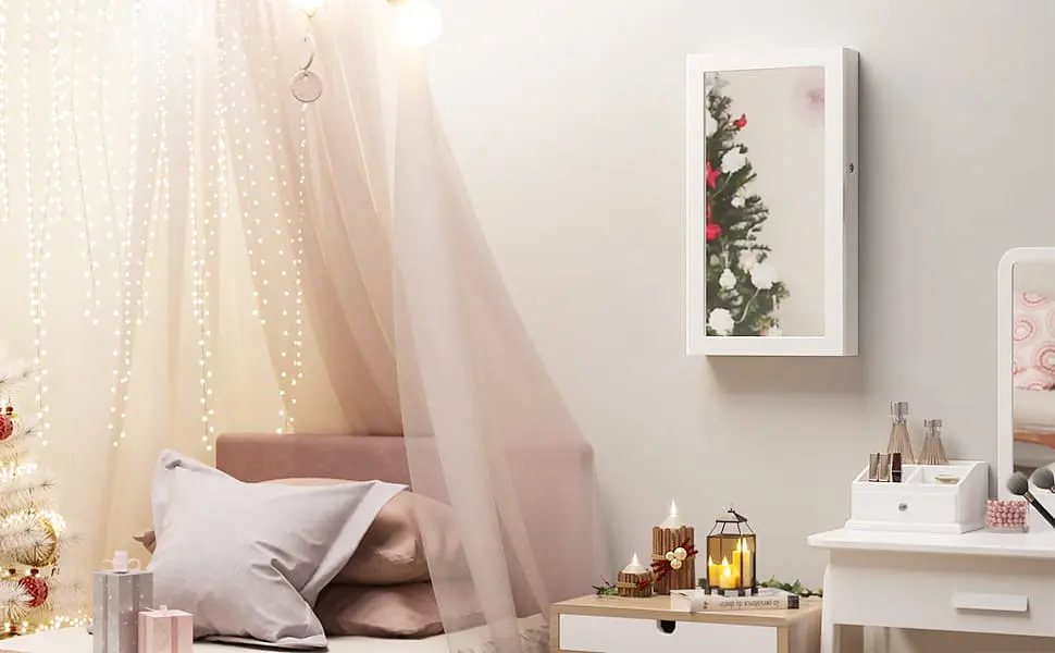 Дзеркало-шафа Leobert Lux стилі Loft білий - фото 6