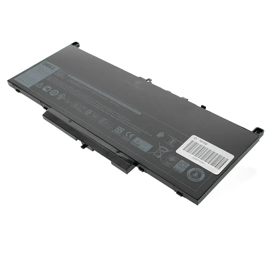 Акумулятор для ноутбука Dell J60J5 (Latitude E7270, E7470, MC34Y, 1W2Y2) 7.6V 55Wh Black - фото 2