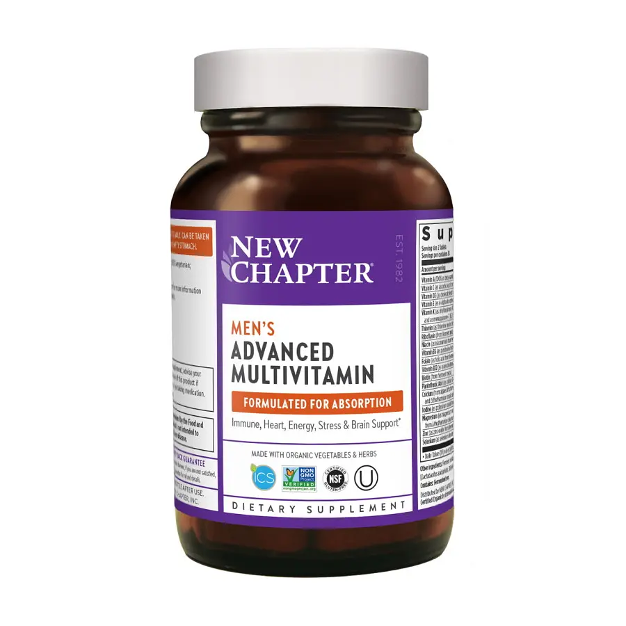 Витамины и минералы Man's Advanced Multivitamin, 48 таблеток New Chapter vit0004547 - фото 2