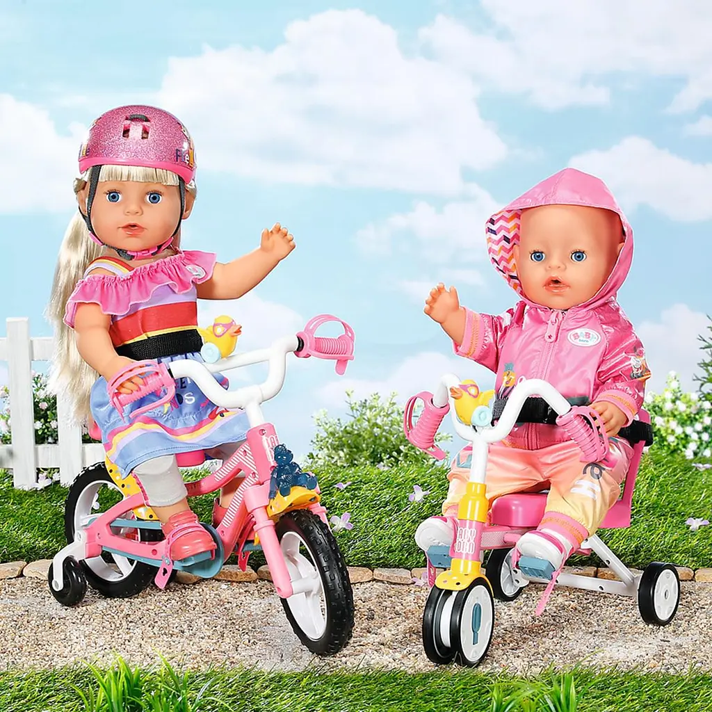 Триколісний велосипед для ляльки BABY BORN – ПРИГОДИ З БЕРТОЮ BABY born 834299 - фото 7
