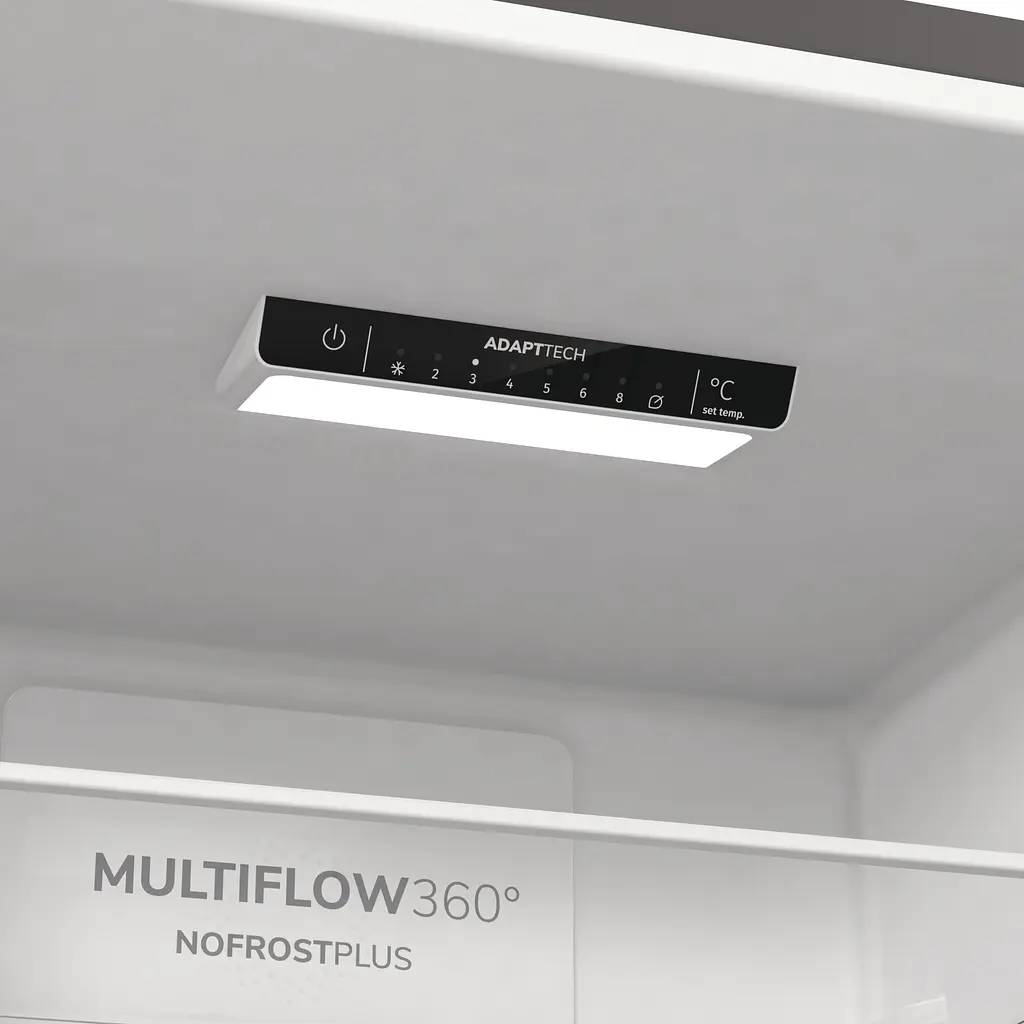 Холодильник с нижней морозильной камерой Gorenje (NRK6191PS4) - фото 4