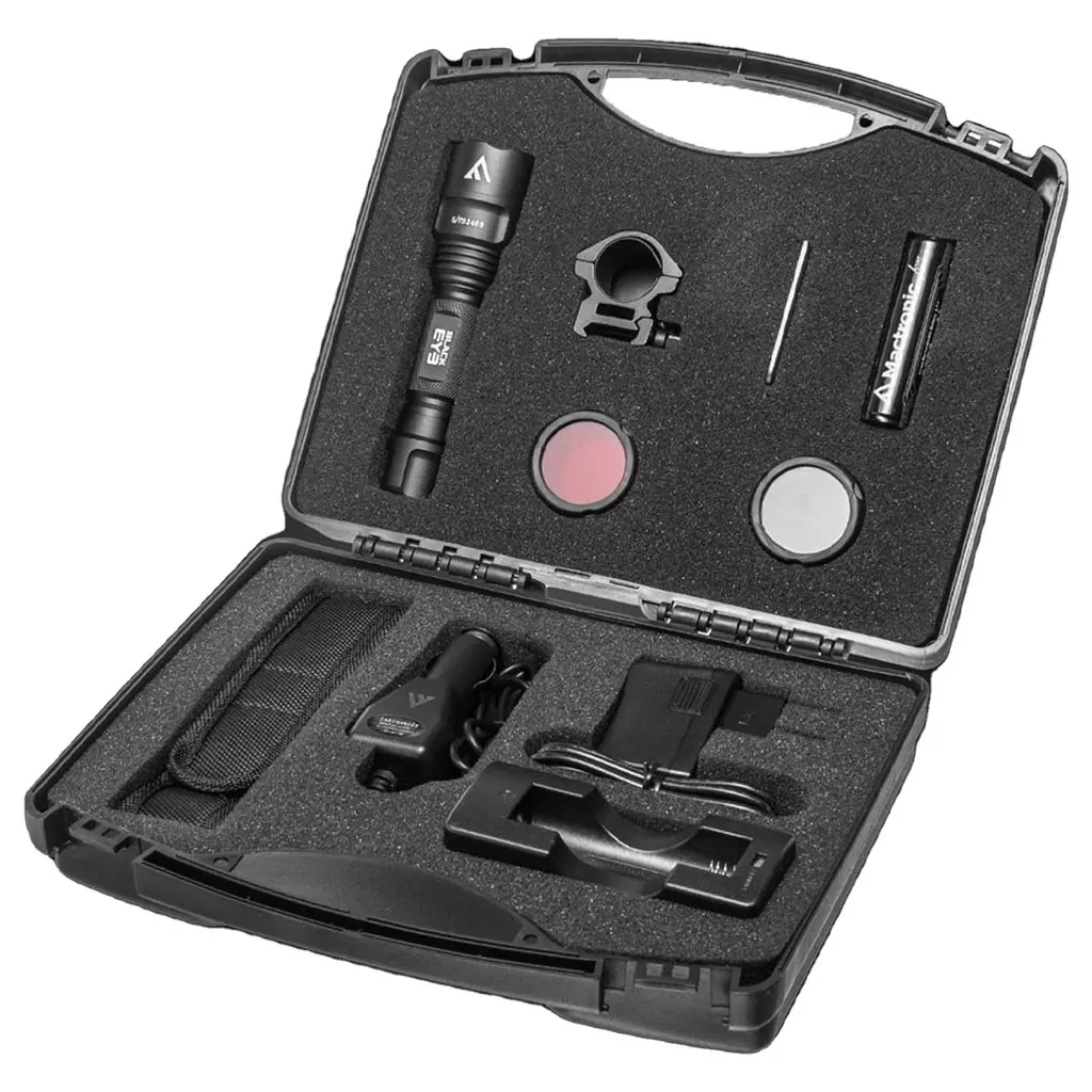 Ліхтар універсальний Mactronic Black Eye 650 (650 Lm) Recharg Type-C Gun Mount RGB Kit (L-MX532L-RC/SET3) - фото 3