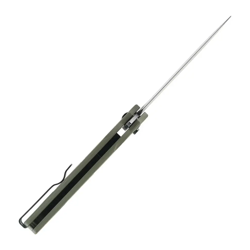 Ніж складаний туристичний SRM 221X-GP 92 мм 14C28N G10 зелений - фото 6