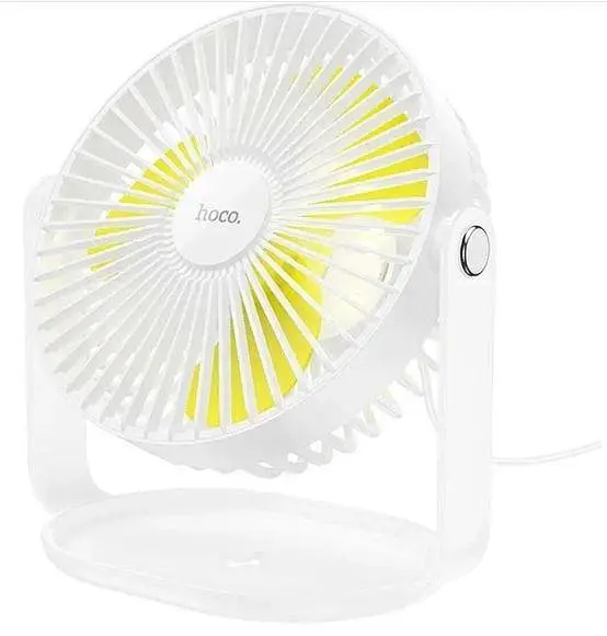 Вентилятор портативный Hoco F14 multifunctional powerful desktop fan - фото 2