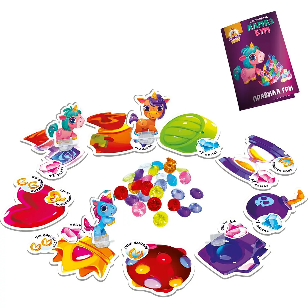 Гра настільна маршрутна Vladi Crazy Koko Алмаз бум (VT8055-31) - фото 2