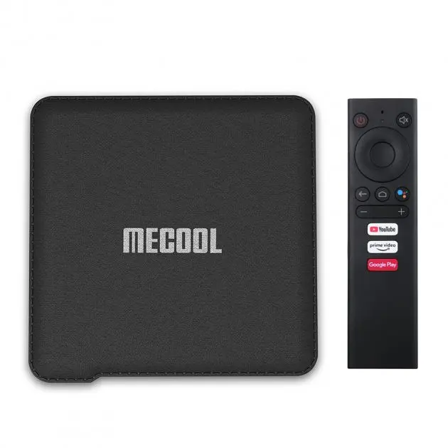 Медиаплеер Android Smart TV Box Mecool KM1 Collective 4/64Гб - фото 4