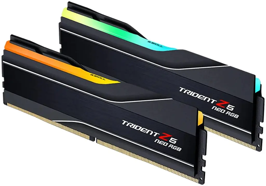 Модуль пам'яті G.Skill DDR5 32GB (2x16) Trident Z5 Neo RGB Black 6400MHz AMD EXPO(F5-6400J3239G16GX2-TZ5NR) (F5-6400J3239G16GX2-TZ5NR) - фото 2