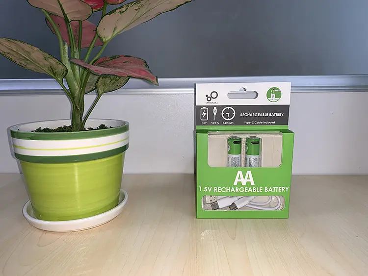 Акумулятори SMARTOOOLS AA 1.5V Li-ion Type-C, 2600 mWh, швидка зарядка 1.5 год, 2 шт + кабель - фото 11