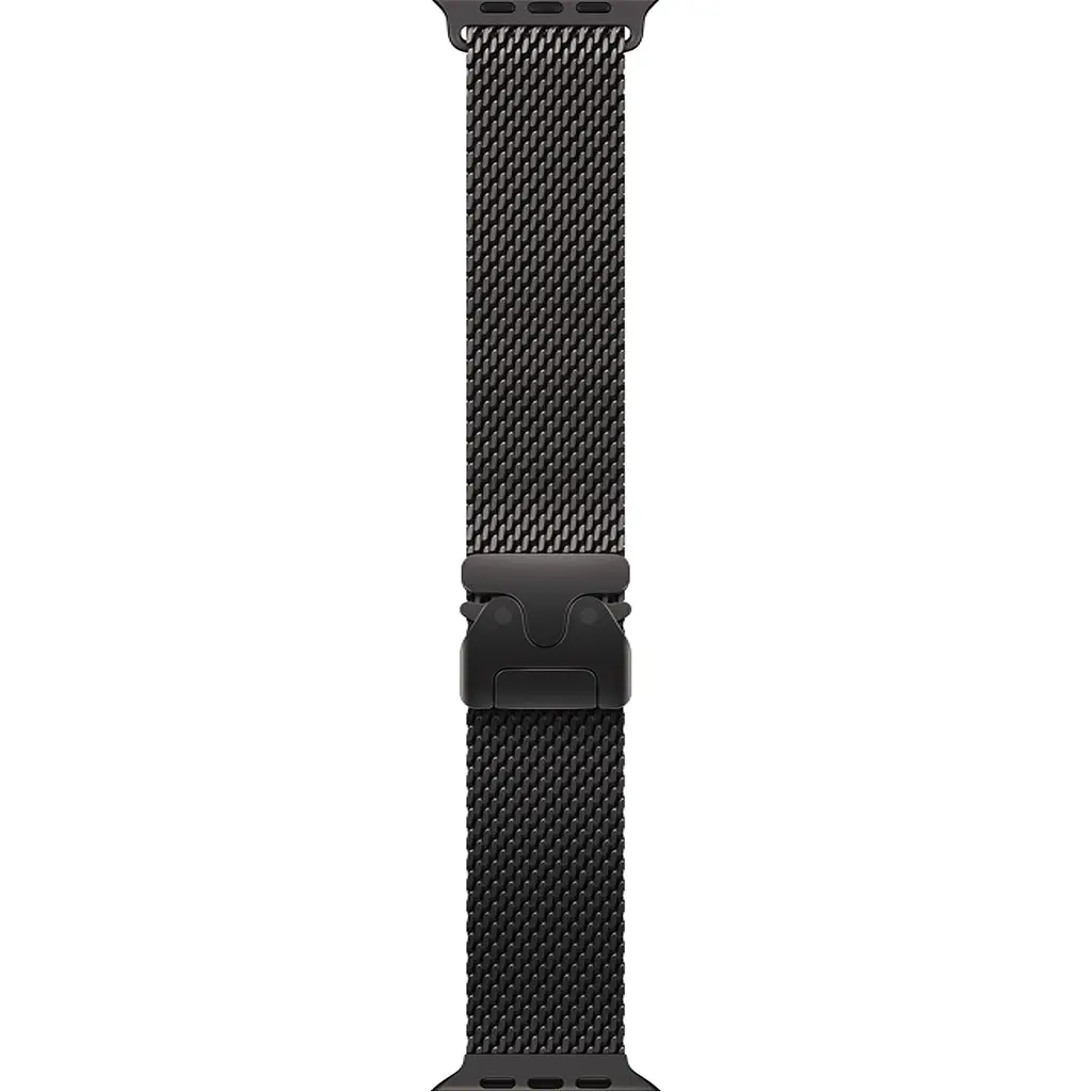 Смарт-годинник Apple Watch Ultra 3 49mm Black Titanium Case with Black Titanium Milanese Loop Medium (MF1Q4) [145346] - фото 3