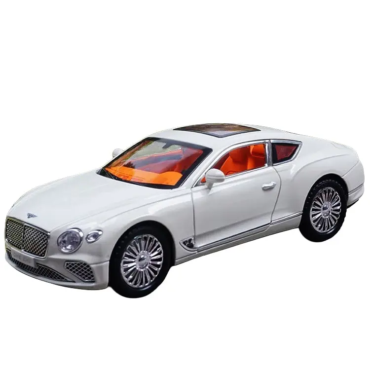 Колекційна металева модель спорткара АвтоЕксперт Bentley Continental GT з інерцією, світлом та звуком 1:24