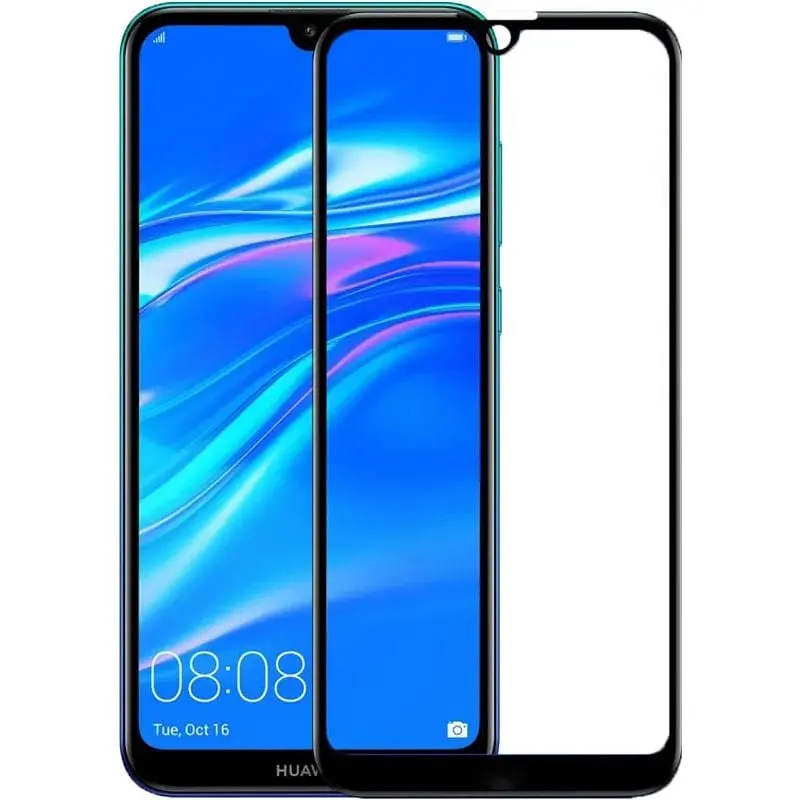 Защитное стекло Mocolo 2.5D Full Cover Tempered Glass Huawei Y7 2019 Black - фото 2