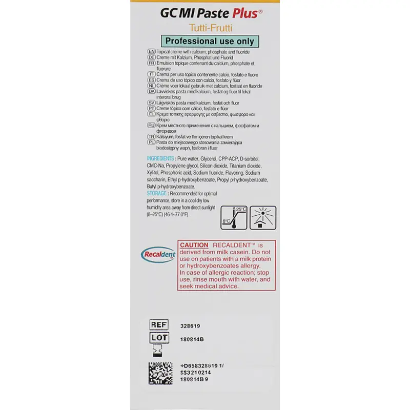 Крем для зубів GC MI Paste Plus Туті-Фруті 35 мл - фото 3