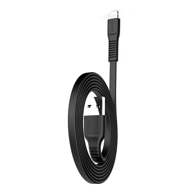 Кабель Baseus Tough Cable USB to Lightning 1m CALZY-B01 Black - фото 2