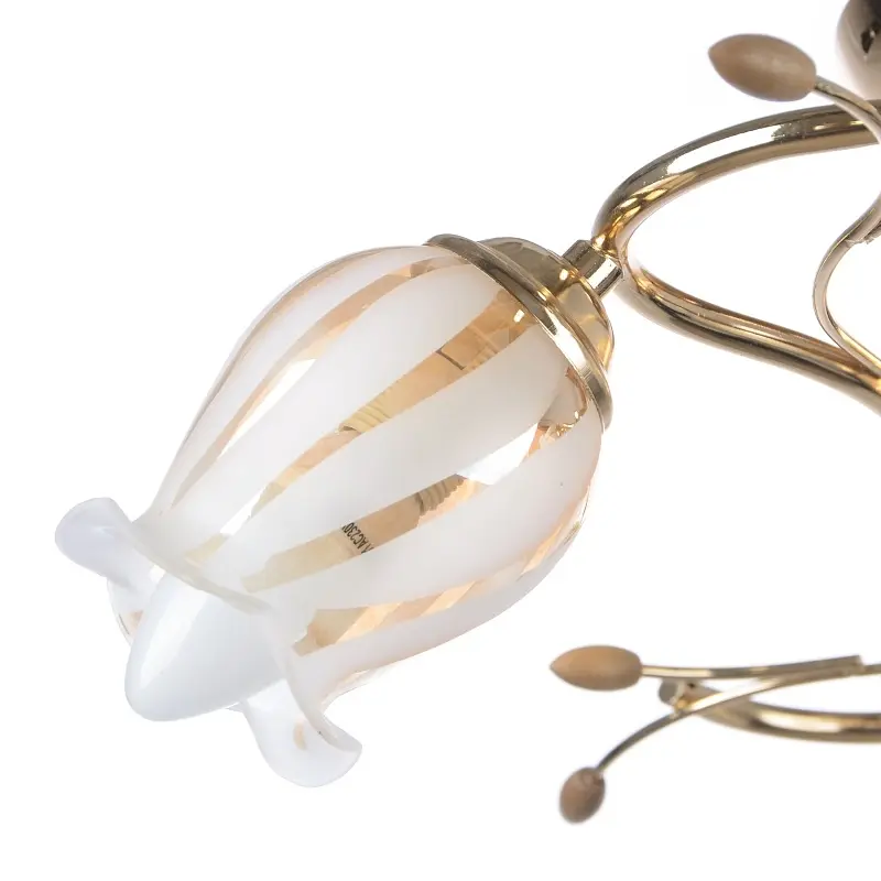 Люстра потолочная Brille флористика E14 40W G (LK-228C/3) - фото 2